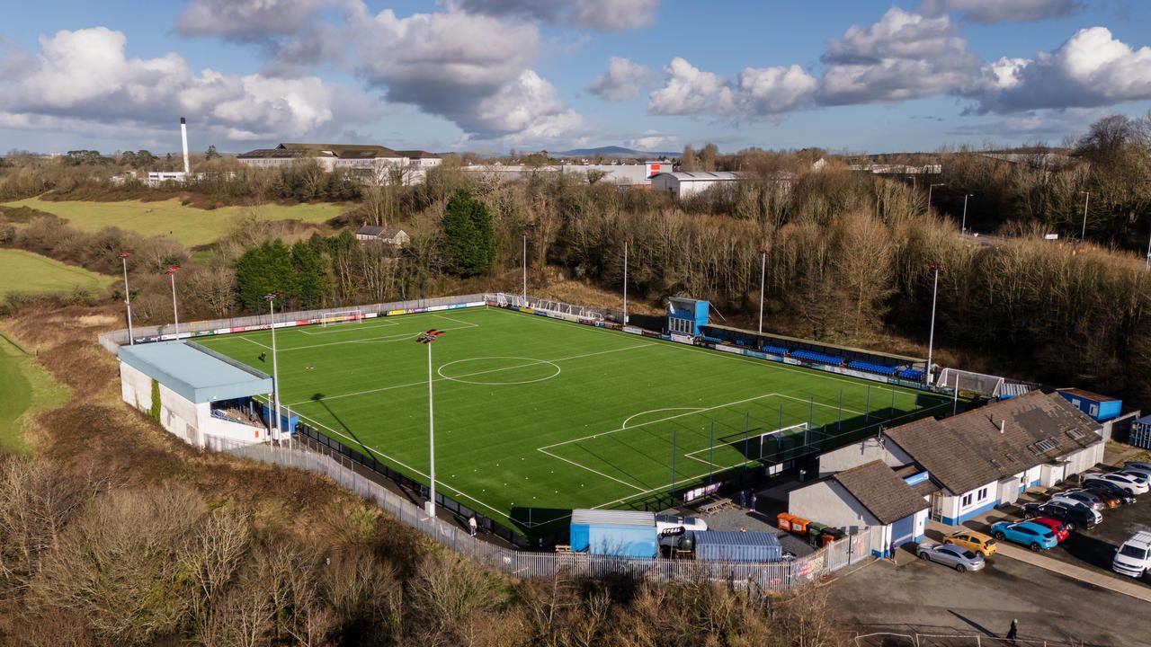 Haverfordwest County FC training pitch - view 1